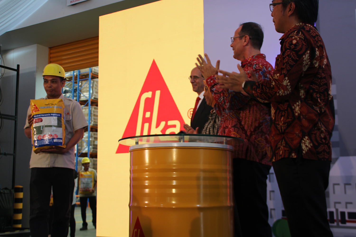 Peresmian Pabrik Sika Indonesia
