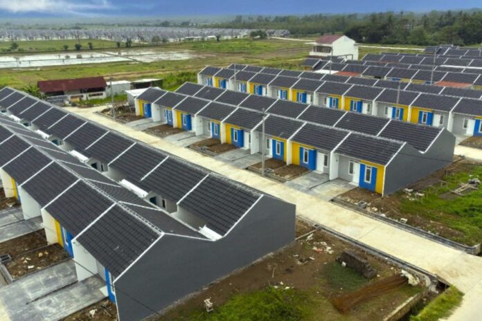 Foto Deretan Rumah Subsidi. Dok. Vista Land