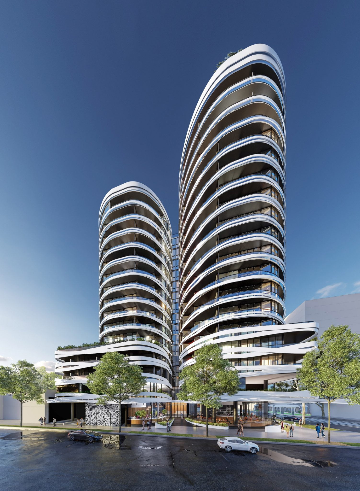 Southbank Apartment Tower di melbourne