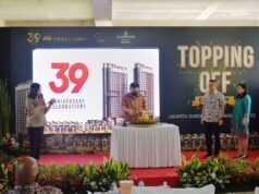 Topping Off Cleon Park Apartment di Jakarta Garden City