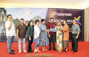 Peluncuran Modern Hub yakni pusat kuliner dan belanja paling hype di dalam Kota Modern, Tangerang pada Sabtu, 1 Oktober 2022