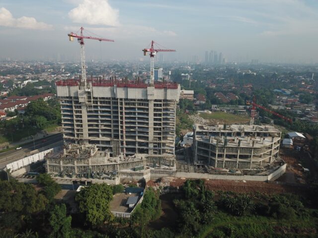 Progres pembangunan Antasari Place hingga pertengahan Desember memasuki lantai 15